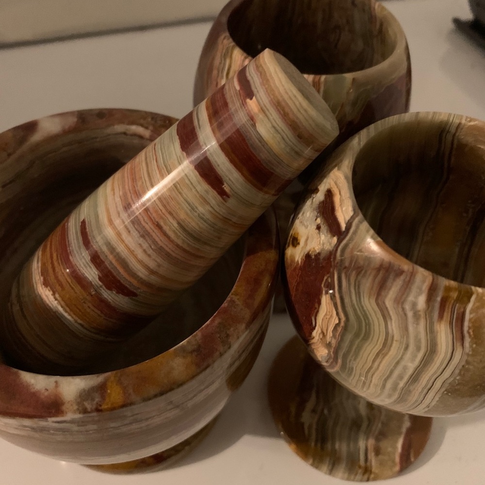 Showcase Worthy Marble Mortar and Pestle